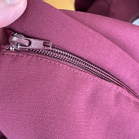 JustFab size 3X two way convertible zip one button blazer - Picture 12 of 16